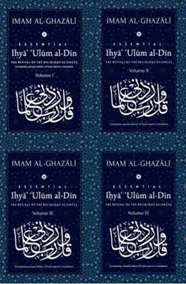 Al Ghazali's Ihya'ulum Al-Din Complete Set Of 4 Volumes