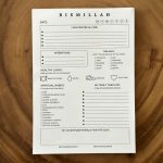 The Minimal Daily Planner Notepad 2.0