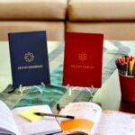 Blue Me and My Quran and Red Me and My Ramadan journal combo