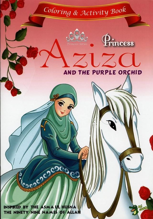Princess Aziza Colouring and Activity book (gift pack set) by Ali-Gator