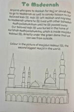 "Labbayk" In the footsteps of a Haaji (Activity Book) by The Tarbiyah Train - Image 5