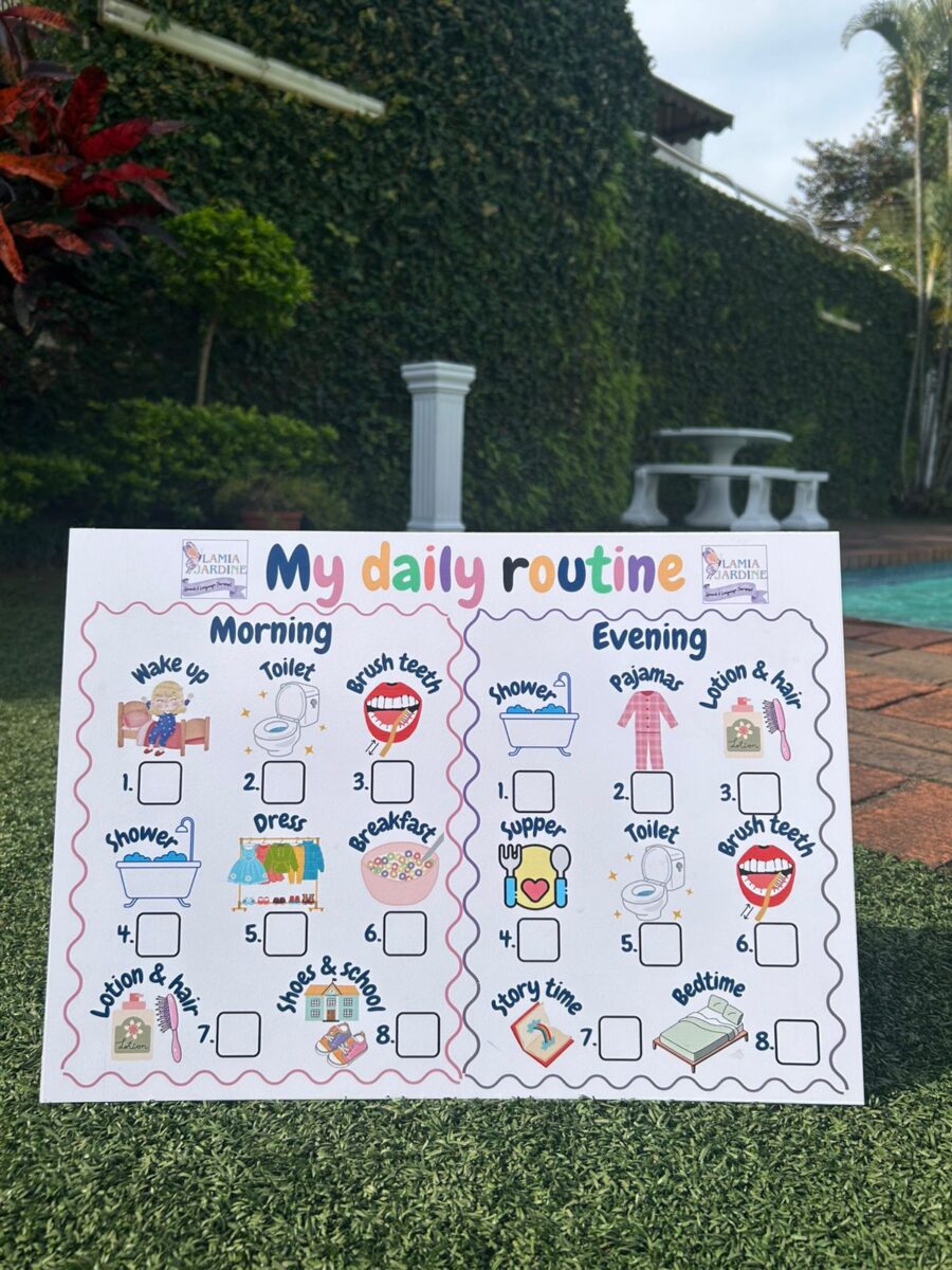 My Daily Routine(Magnetic) by Lamia Jardine