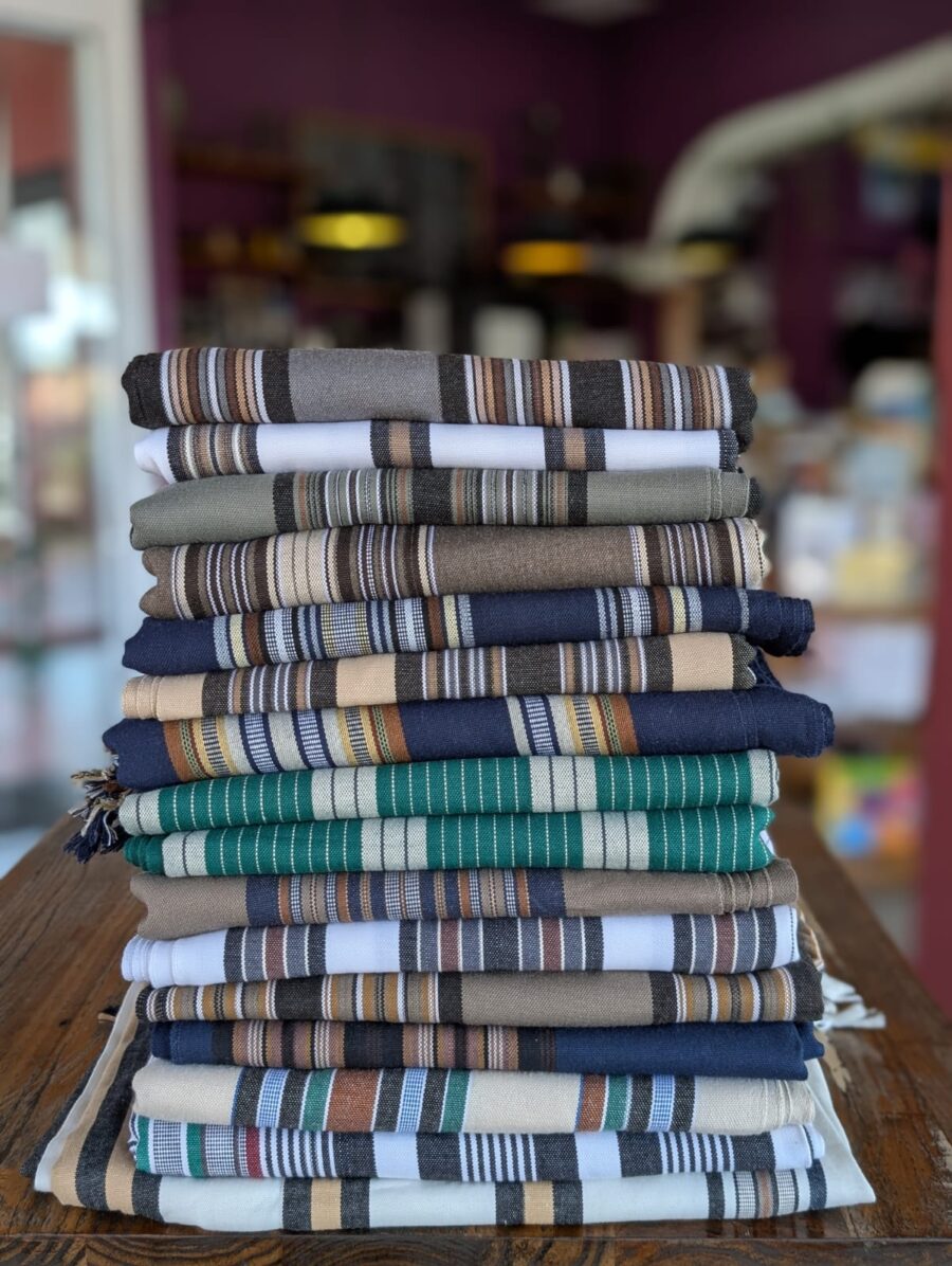 Striped Yemeni Shawl / Shemagh Scarf